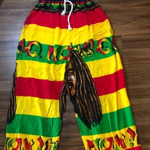 JAMAICA RASTA REGGAE BOB MARLEY HIPPIE loose fit